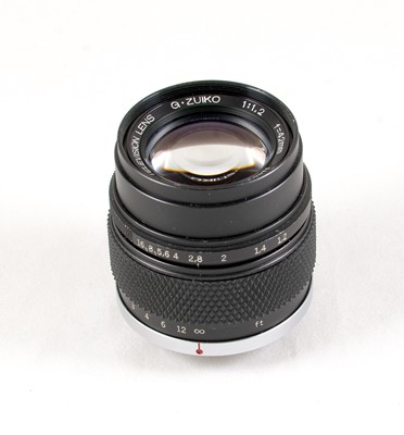 Lot 260 - Fast Olympus 42mm f1.2 C-mount Close-Focus Television Lens.