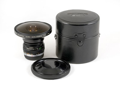 Lot 251 - An Olympus OM Auto-Fisheye 8mm f2.8 Lens.