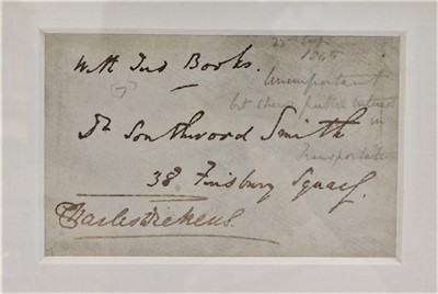 Lot 444 - Dickens (Charles)