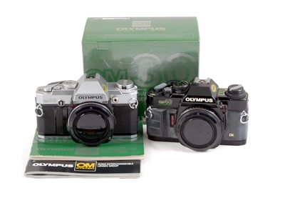 Lot 91 - Olympus OM30 & OM40 Bodies.
