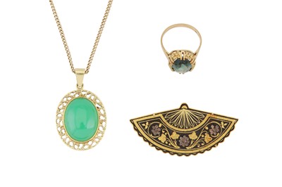 Lot 44 - A SMALL COLLECTION OF JEWELLERY