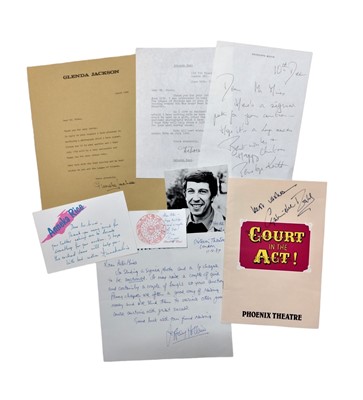 Lot 324 - Autograph Collection.- Actors & Entertainers