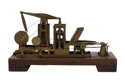 Lot 159 - Charles' Patent Model Of A Brick Making Machine
