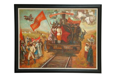 Lot 395 - NIKOLAI FEDOROVICH DENISOVSKII (RUSSIAN 1901-1981)