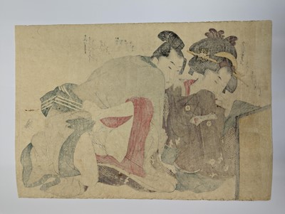 Lot 327 - KITAGAWA UTAMARO (1753 - 1806)