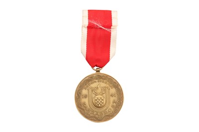Lot 358 - ANTE PAVELIC BRONZE BRAVERY MEDAL