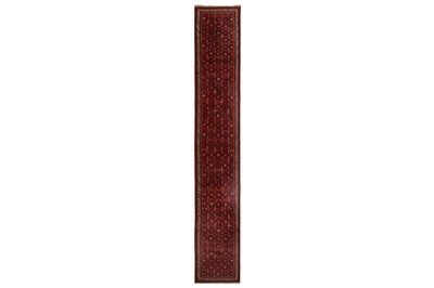 Lot 301 - A FINE WEST PERSIAN RUNNER