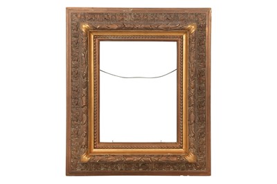 Lot 160 - ACANTHAS LEAF DECORATED GILT FRAME