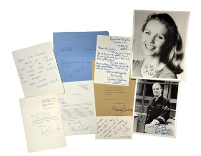 Lot 325 - Autograph Collection.- Actors & Entertainers