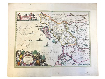 Lot 335 - JOHANNES JANSSONIUS, ALBANIA