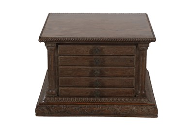 Lot 18 - A 7" Berliner Monarch-Style Record Storage Box