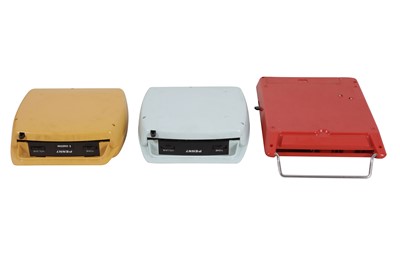 Lot 23 - A Group Of Portable Vintage Plastic Record Players c.1970s