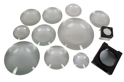 Lot 60 - A Quantity of Condenser Lenses/Magnifying Glasses.
