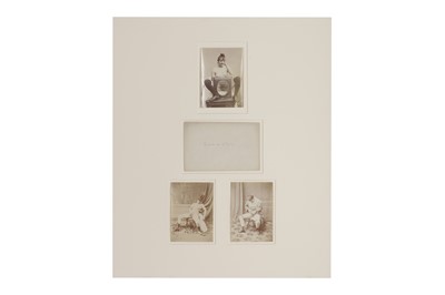 Lot 223 - PIERRE LOUYS COLLECTION.- 19TH CENTURY PHOTOGRAPHS