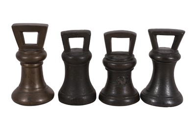 Lot 105 - A Selection of 7lb Georgian Bronze Weights