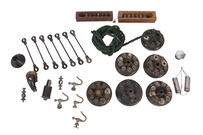 Lot 152 - A Selection Of Early Telephone Spare Parts