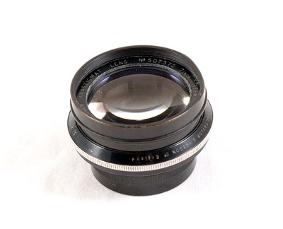 Lot 308 - A Taylor, Taylor Hobson Cooke f4.5 Series II 7" (178mm) Avitar Lens.