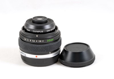 Lot 247 - An Olympus Auto-Macro 20mm f2 Lens.