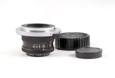 Lot 249 - An Olympus Macro 38mm f3.5 Lens.