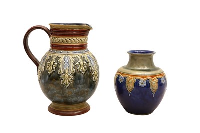 Lot 408 - A COLLECTION OF DOULTON STONEWARE