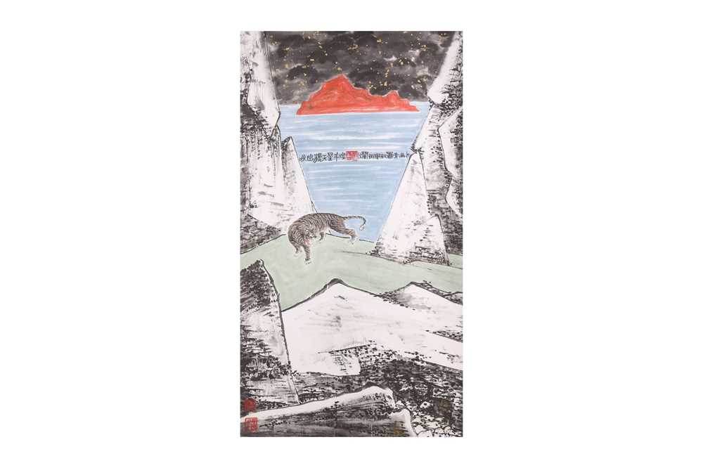 Lot 71 - LO CH'ING 羅青 (Qingdao, China, b. 1948)
