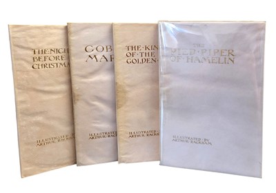 Lot 329 - Rackham. Ills. [Christmas Books]. Limited edition. 4 vol. 1931 - 34