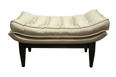 Lot 470 - A 20TH CENTURY FOOT STOOL