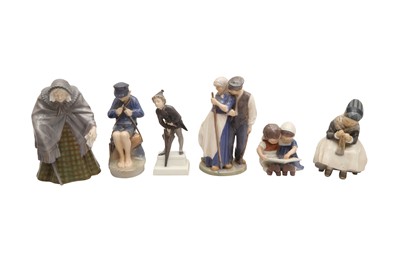 Lot 410 - ROYAL COPENHAGEN FIGURES