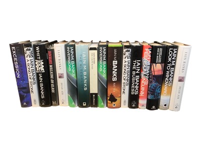 Lot 222 - Banks (Iain M.) A collection of First Editions and an Uncorrected Proof, & signed. (16)