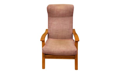 Lot 376 - A MID CENTURY ARMCHAIR
