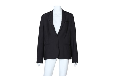 Lot 113 - Brunello Cucinelli Charcoal Wool Jacket - Size 44