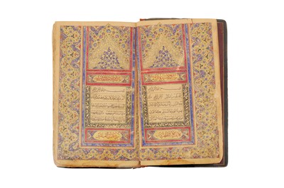 Lot 433 - A QAJAR MINIATURE QUR’AN
