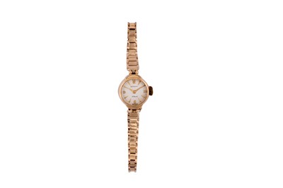 Lot 85 - A LADIES 9CT ROTARY WRIST WATCH