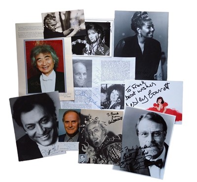 Lot 346 - Autograph Collection.- Music Interest