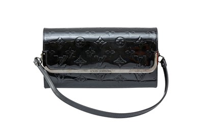 Lot 653 - Louis Vuitton Black Monogram Vernis Rossmore MM