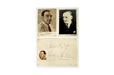 Lot 352 - Autograph Collection.- Vintage Entertainment 1930s-1960s