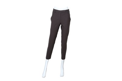 Lot 110 - Brunello Cucinelli Brown Wool Trouser - Size 42
