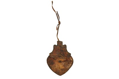 Lot 131 - A LEATHER PURSE