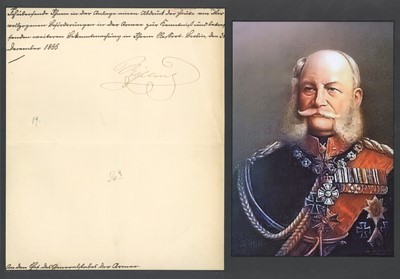 Lot 415 - Wilhelm I, German Emperor