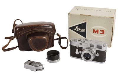 Lot 147 - A Leica M3 SS Rangefinder Camera