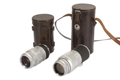 Lot 328 - A Pair of Leitz M-Mount Telephoto Lenses
