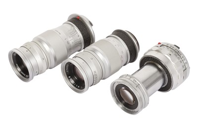 Lot 338 - A Selection Of Leitz Elmar Lenses
