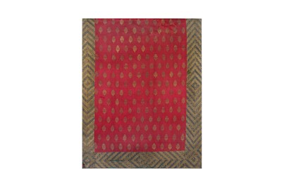 Lot 501 - A PANEL OF BROCADED SILK