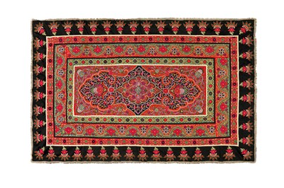Lot 487 - A FINE RESCHT HANGING PANEL