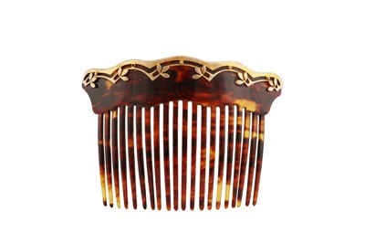 Lot 121 - λ Murrle, Bennet & Co. | A hair comb, circa 1895