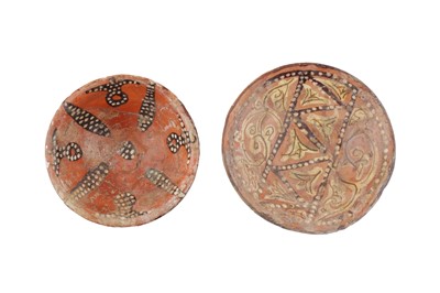 Lot 111 - TWO SMALL SARI WARE BOWLS