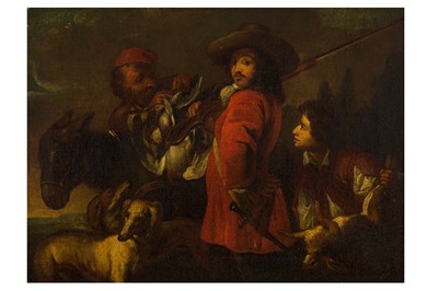 Lot 15 - ATTRIBUTED TO ADRIAEN CORNELISZ BEELDEMAKER (ROTTERDAM 1618-1709 THE HAGUE)