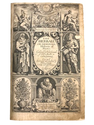 Lot 146 - Gerard. The Herball Historie of Plantes, Second Ed. 1633