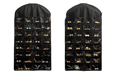 Lot 63 - A LARGE COLLECTION OF COSTUME JEWELLERY EARCLIPS