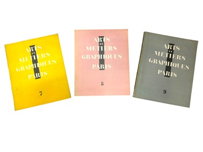 Lot 363 - Peignot, Charles (editor). Arts et Métiers Graphiques 1928-39